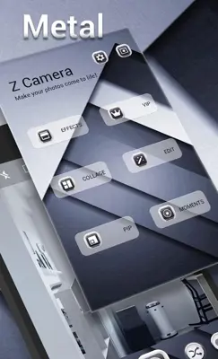 (FREE) Z CAMERA METAL THEME android App screenshot 2